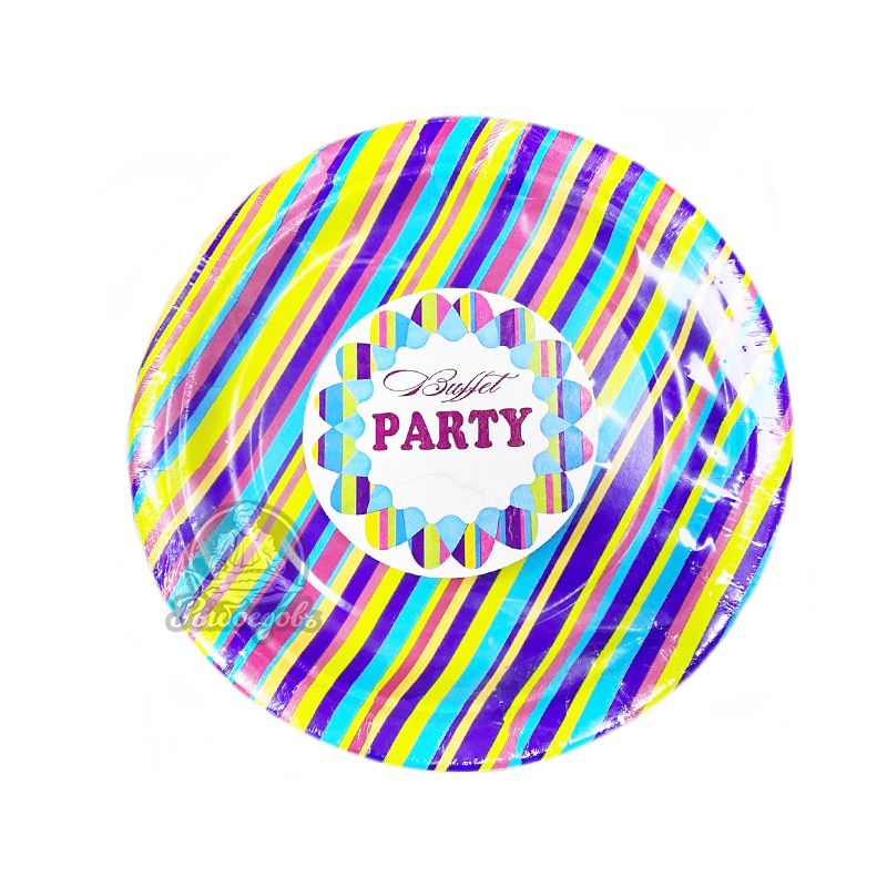 Тарелки одноразовые 6шт