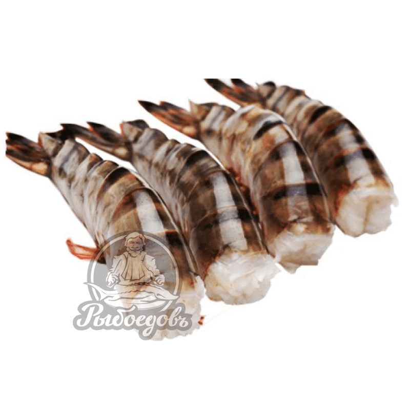 Тигровые креветки без головы Бангладеш PREMIUM 13/15