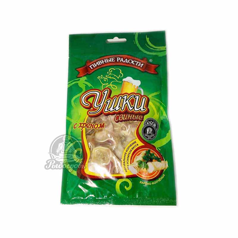 Ушки свиные с хреном 100гр