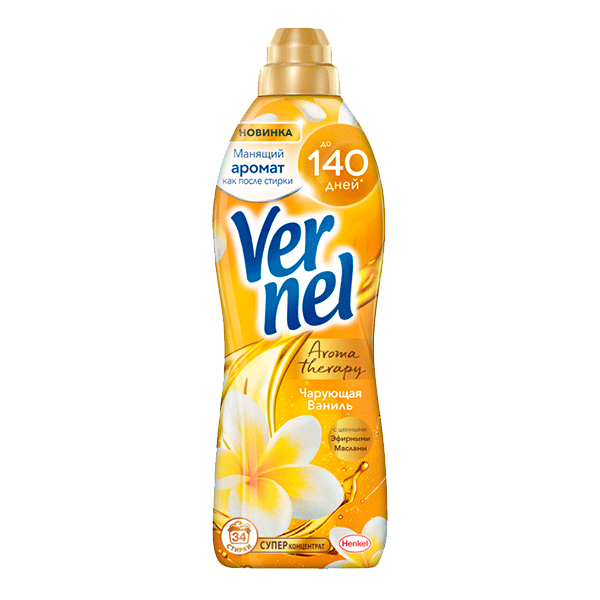 Кондиционер для белья Vernel Чарующая Ваниль 870мл