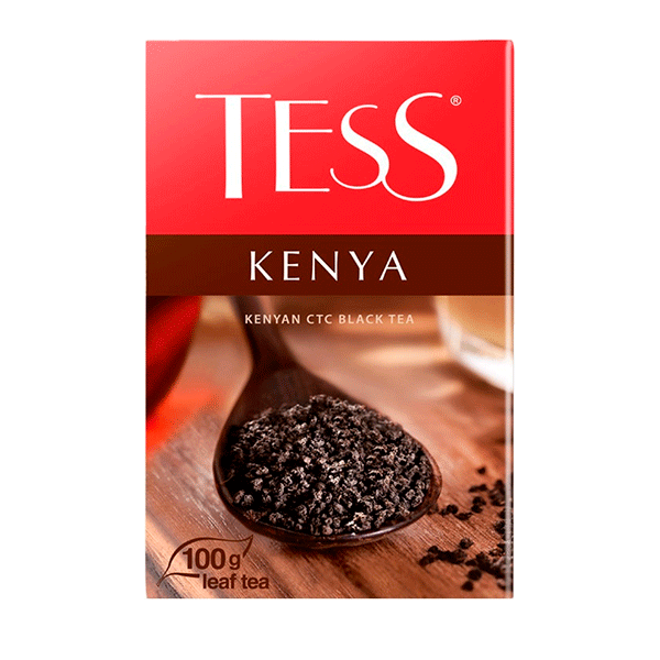 Чёрный чай гранулированный кенийский Tess Kenya 100гр