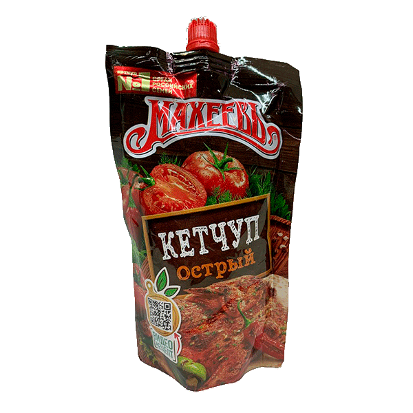 Кетчуп "Махеевь острый" 300г