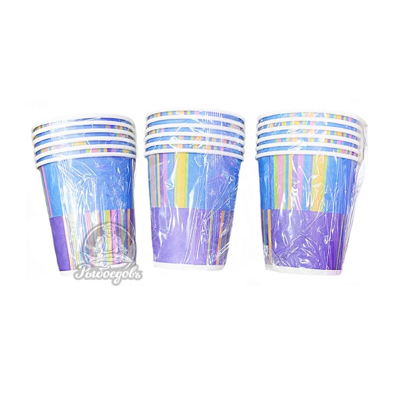 Стаканы одноразовые 6шт