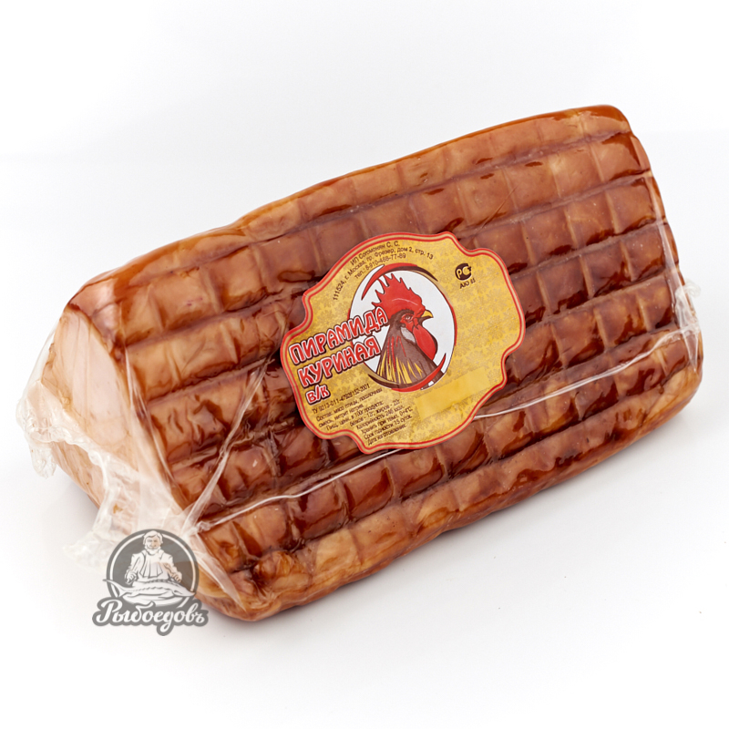 Пирамида куриная из грудок варёно-копченая 1,8-2,2кг