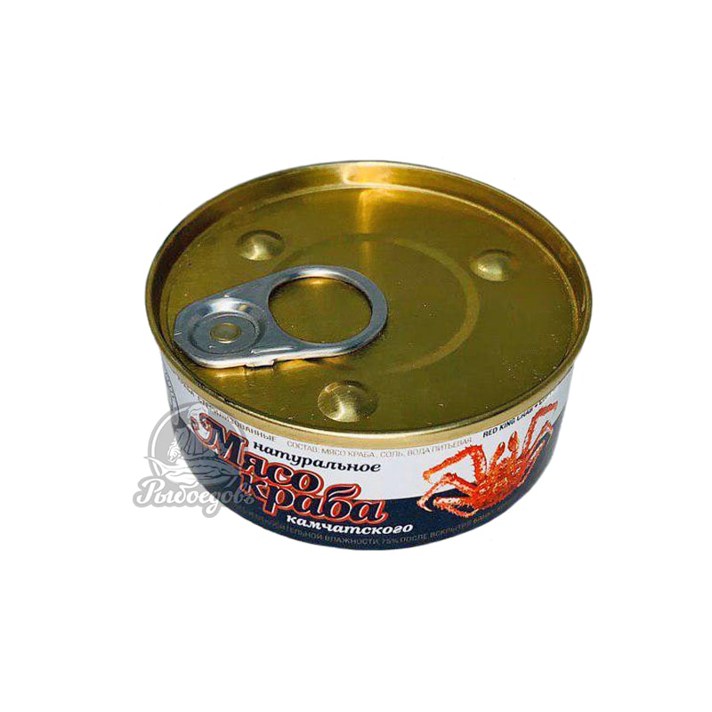 Мясо натурального камчатского краба 100% 100гр