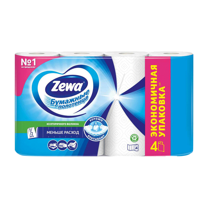 Бумажные полотенца Zewa