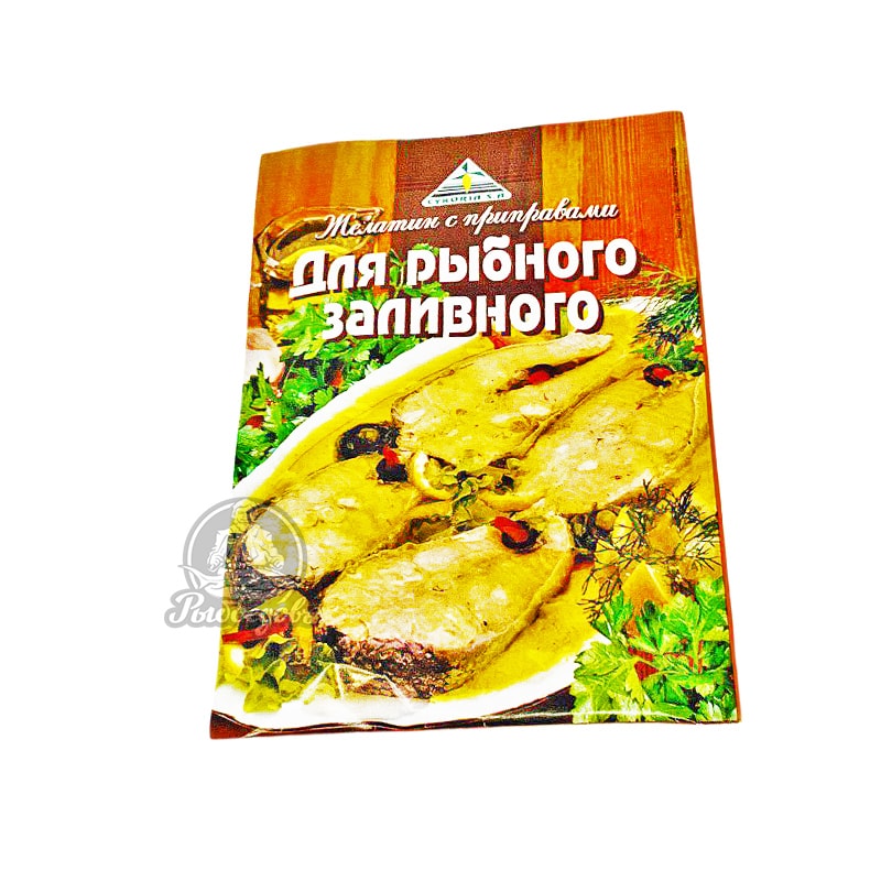 Желатин с приправами для рыбного заливного 40гр