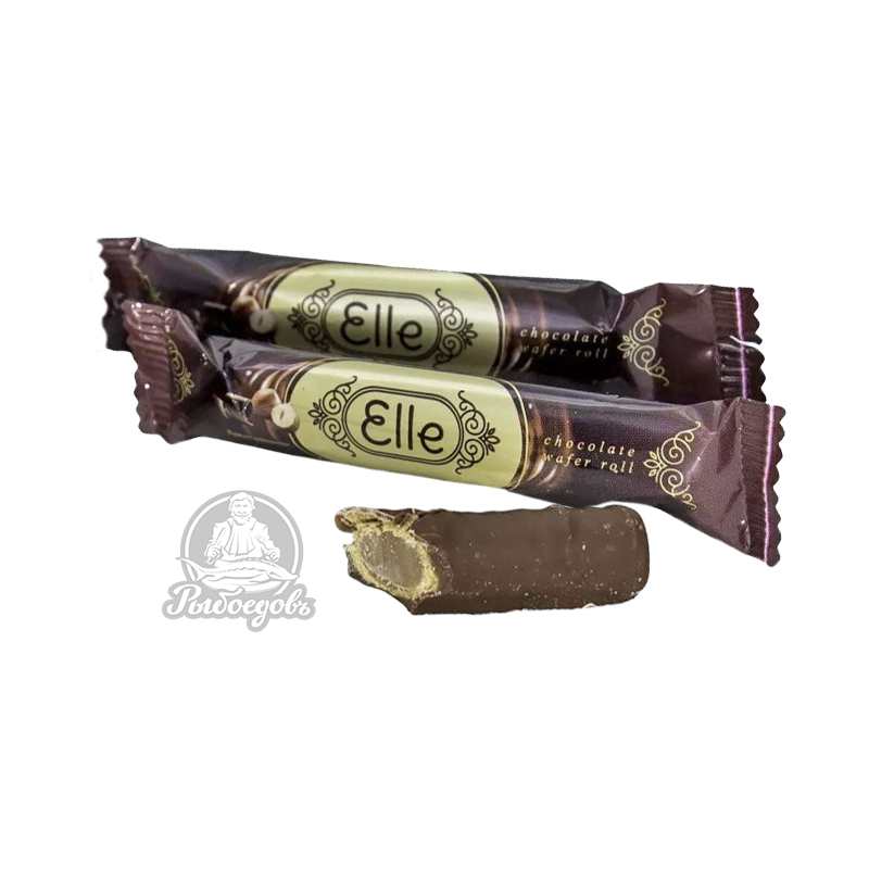 Вафельные трубочки с шоколадной начинкой (Elle)