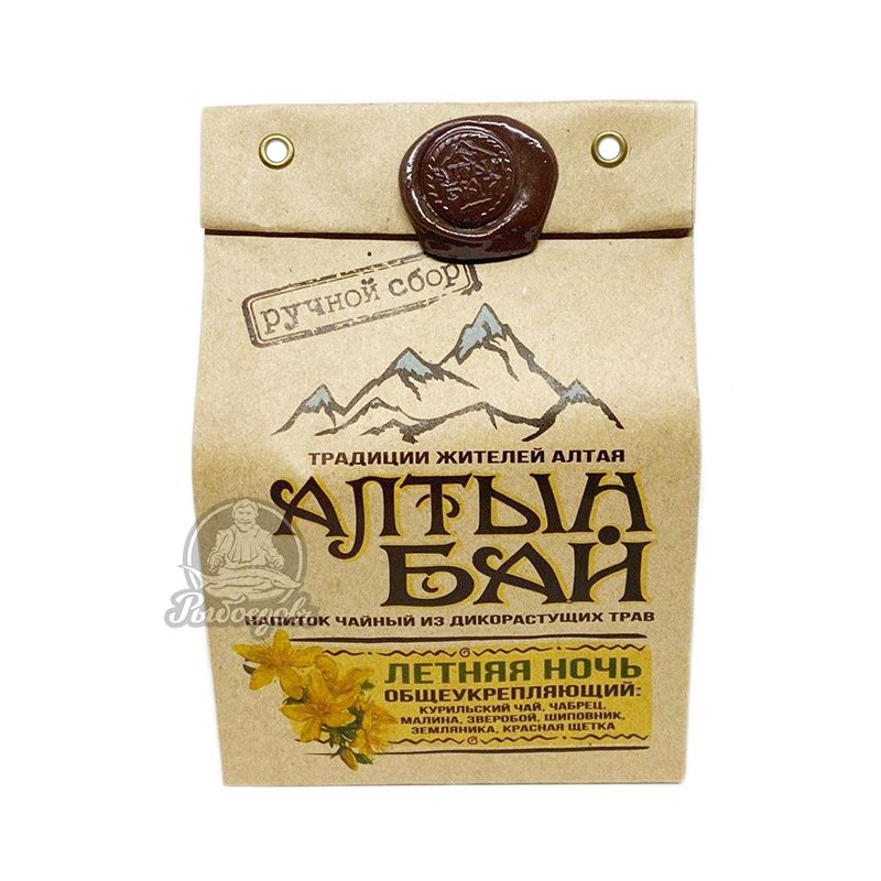 Напиток из дикорастущих трав Летняя Ночь Общеукрепляющий Алтын Бай 100гр