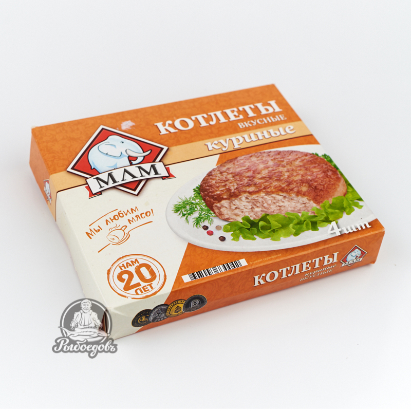 Котлеты куриные вес 330 грамм