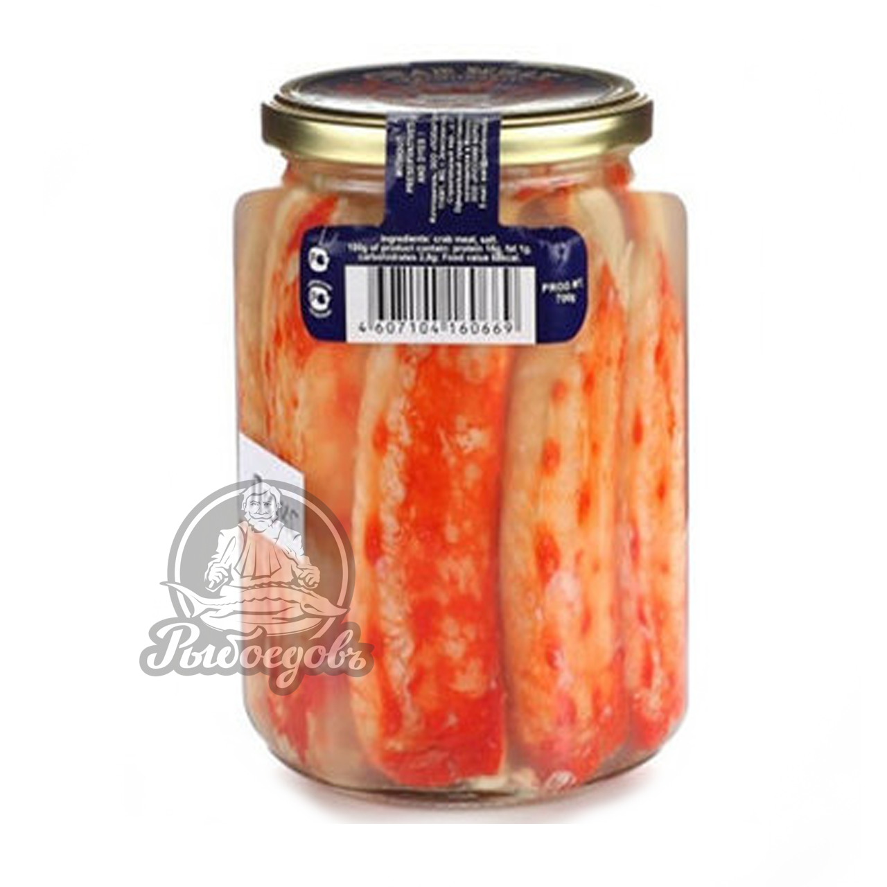 Мясо краба в стекле 580мл