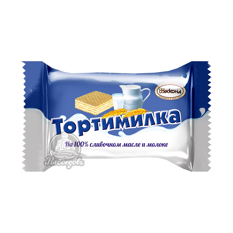 Вафли (Тортимилка) на 100% сливочном масле и молоке
