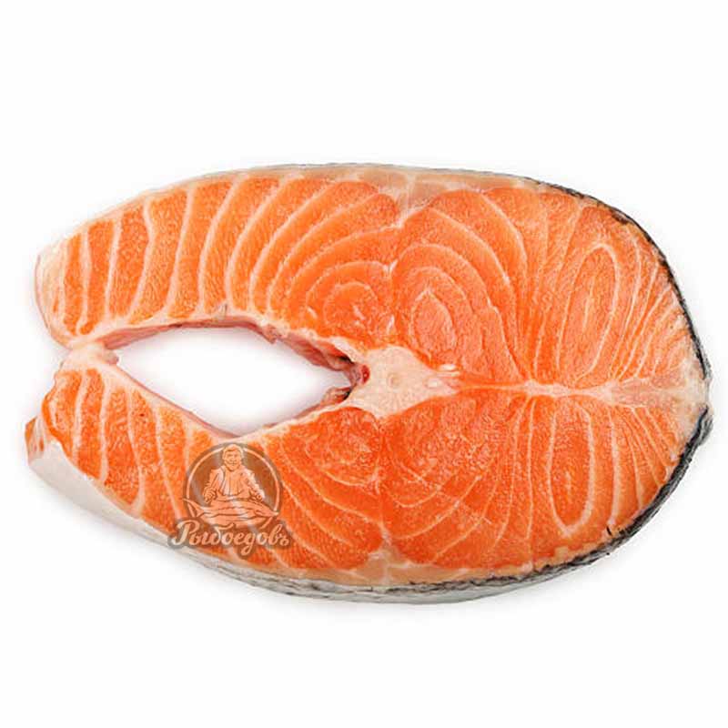 Стейки из форели замороженные