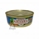 Килька черноморская неразделанная в томатном соусе «азовчанка» 240гр.