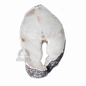 Сибас чилийский Клыкач патагонский стейк замороженный из тушки 6-8кг