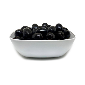 Маслины черные маринованные без косточки греческие