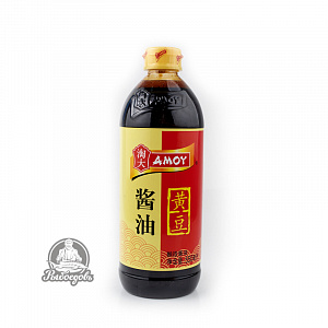Соус amoy соевый вес 500грамм