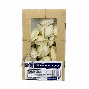 Пельмени из щуки 500гр. ручная работа