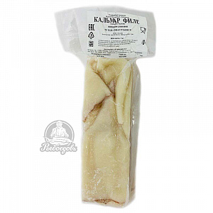 Филе кальмара в вакуумной упаковке 1кг