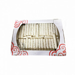 Вафельные трубочки с молочной начинкой в глазури с кокосом Знак Вкуса 2,8кг