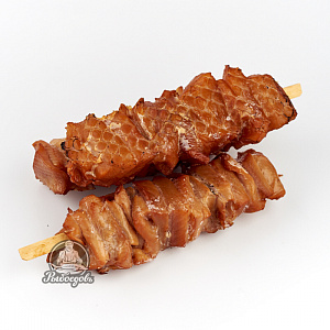 Шашлык из щуки, холодного копчения