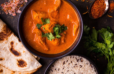 Индийская курица в сливочно-томатном соусе (Butter Chicken)
