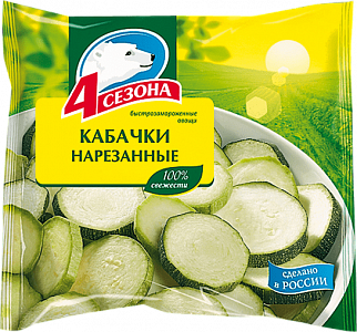 Кабачки нарезанные