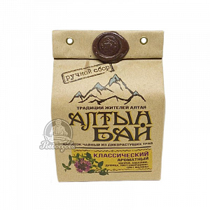 Напиток чайный из дикорастущих трав Классический ароматный Алтын Бай 100гр