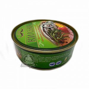Килька в томатном соусе с ключом вес 240гр.