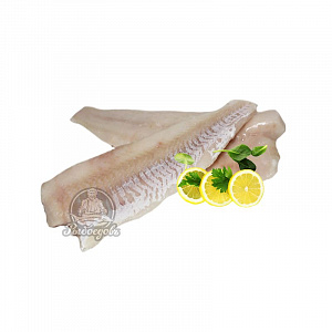 Филе трески без кожи, штучной заморозки 450-900 гр