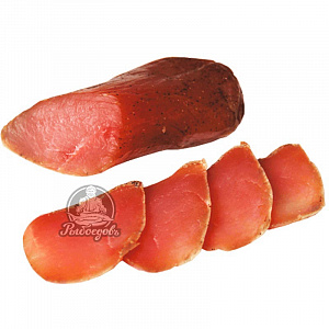 Карпаччо из индейки сыровяленая