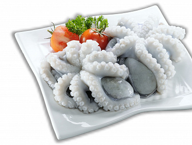 Осьминог, очищенный