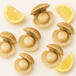 Гребешок морской  20-30  на двух створках