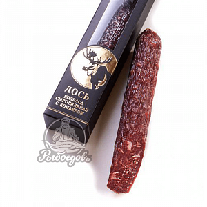 Колбаса сыровяленая из лося 75г