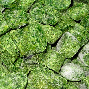 Шпинат резанный листами замороженный