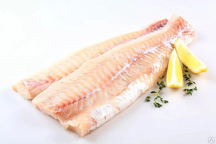 Филе трески судовая заморозка Мурманск 1кг