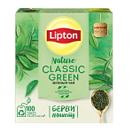 Чай Липтон зелёный 100 пакетиков