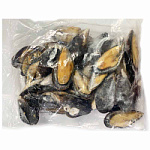 Мидии в вакууме на одной створке 1кг (Китай)
