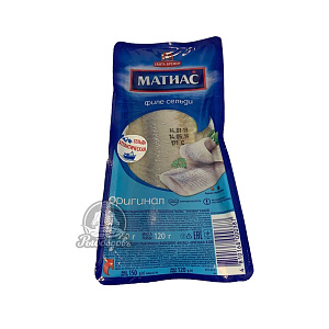 Филе сельди Матиас в масле 150г