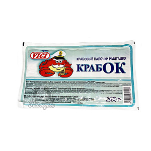 Крабовые палочки имитация КрабОК Vici 200гр