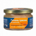 Печень трески натуральная из охлаждённого сырья 200мл