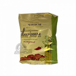 Мясные чипсы из свинины, сырокопченые Егорьеврские 25 г