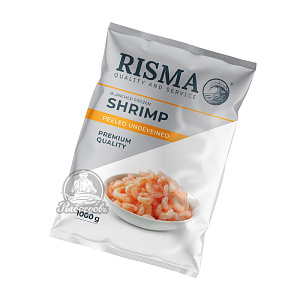 Креветки очищенные бланшированные мороженные 200/300 Risma