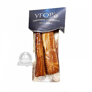 Филе угря горячего копчения Premium 500гр