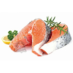 Лосось, стейк (сёмга) из тушки 4-5 кг (замороженный)