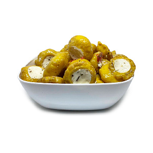 Патиссоны с греческим сыром