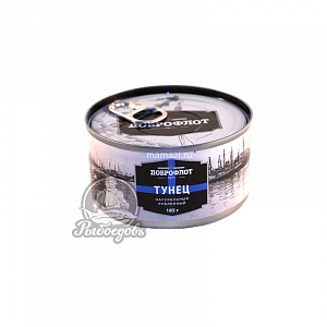 Тунец ж/б Рубленный натуральный ЛВК (185гр.)