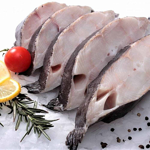 Палтус стейк замороженый