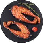 Стейк сёмги горячего копчения Premium 1кг