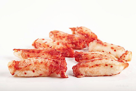 Мясо камчатского краба, 1-я фаланга, без панциря. 500 гр